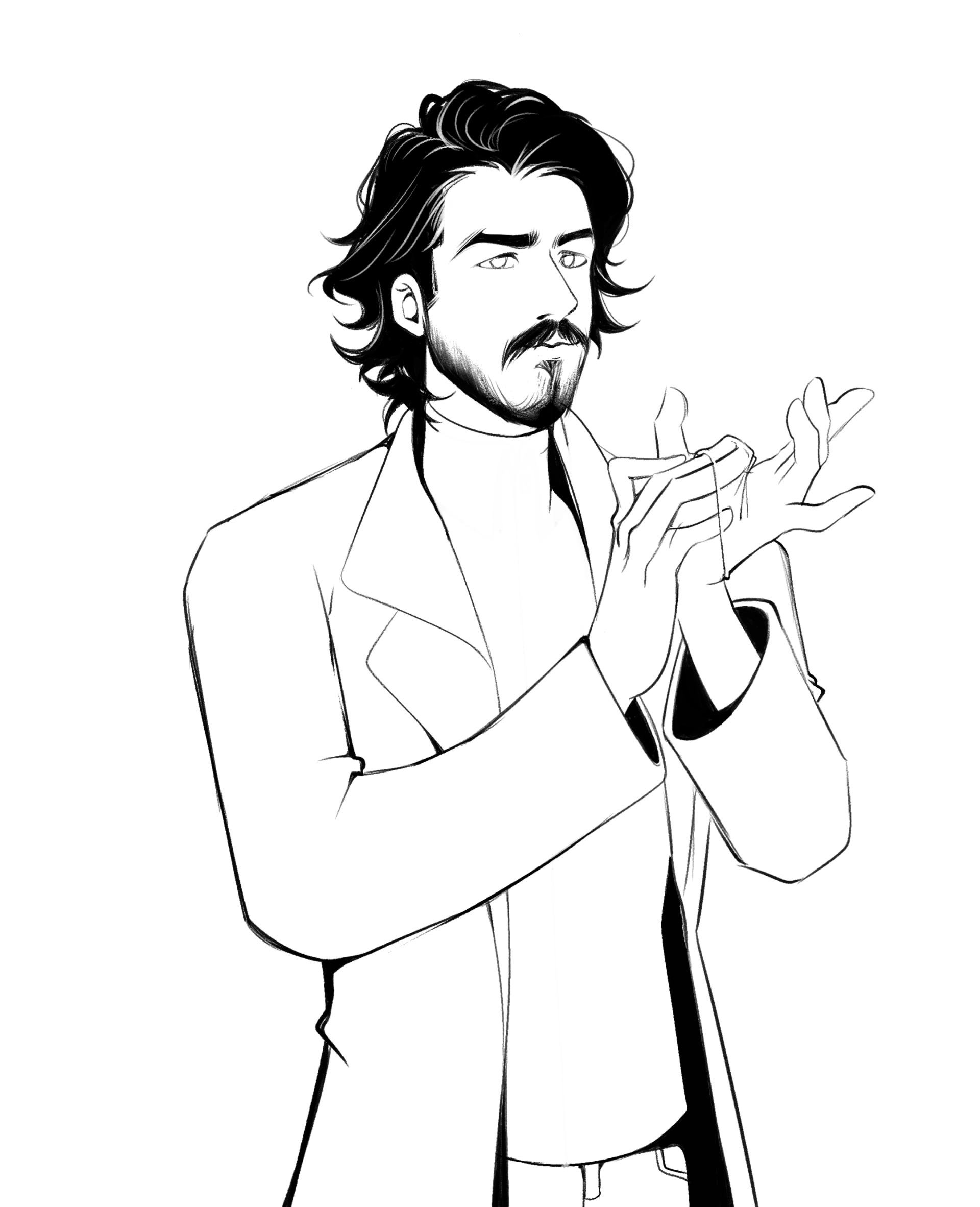 رسم توضيحي لشخص