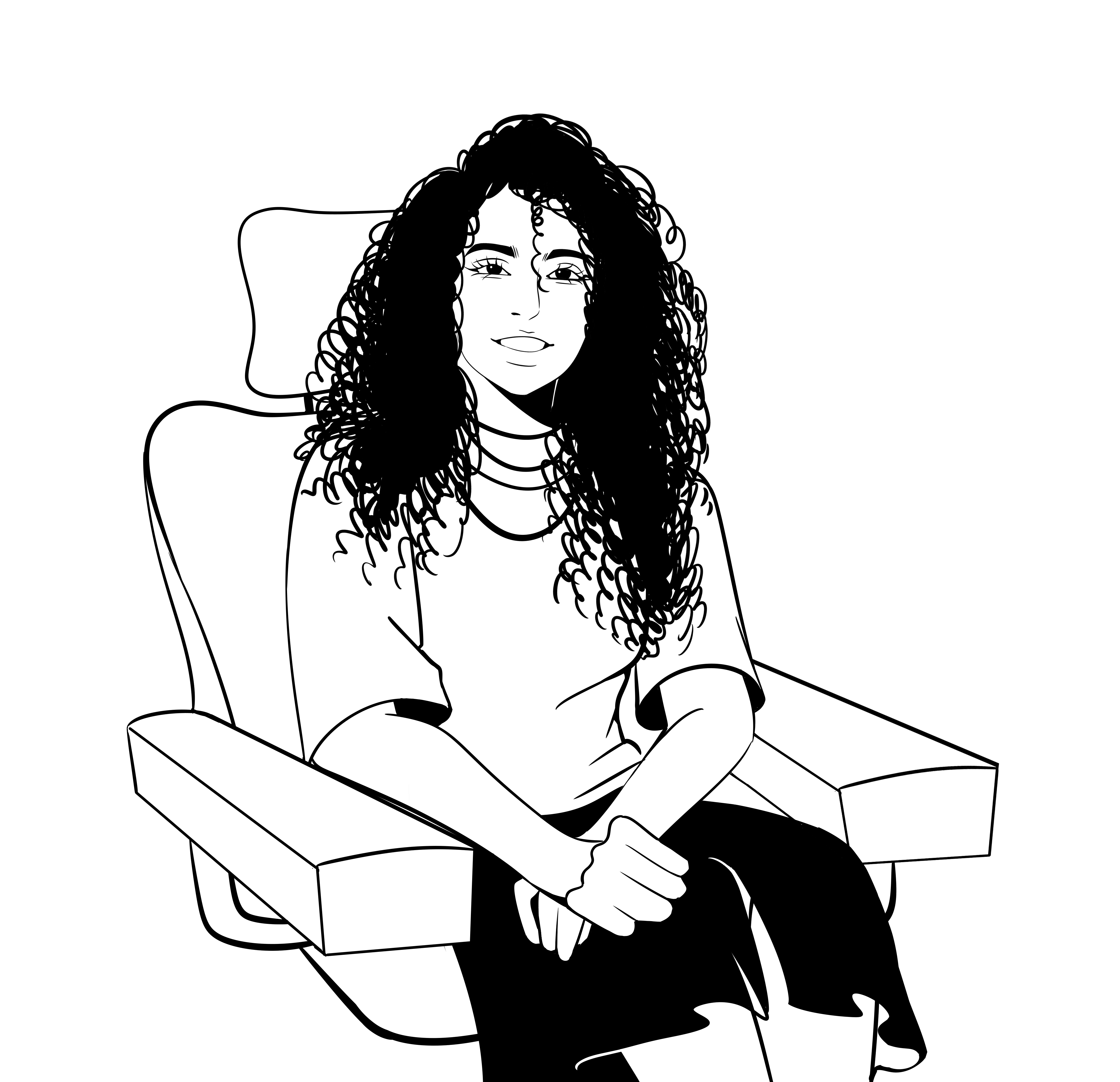 رسم توضيحي لشخص