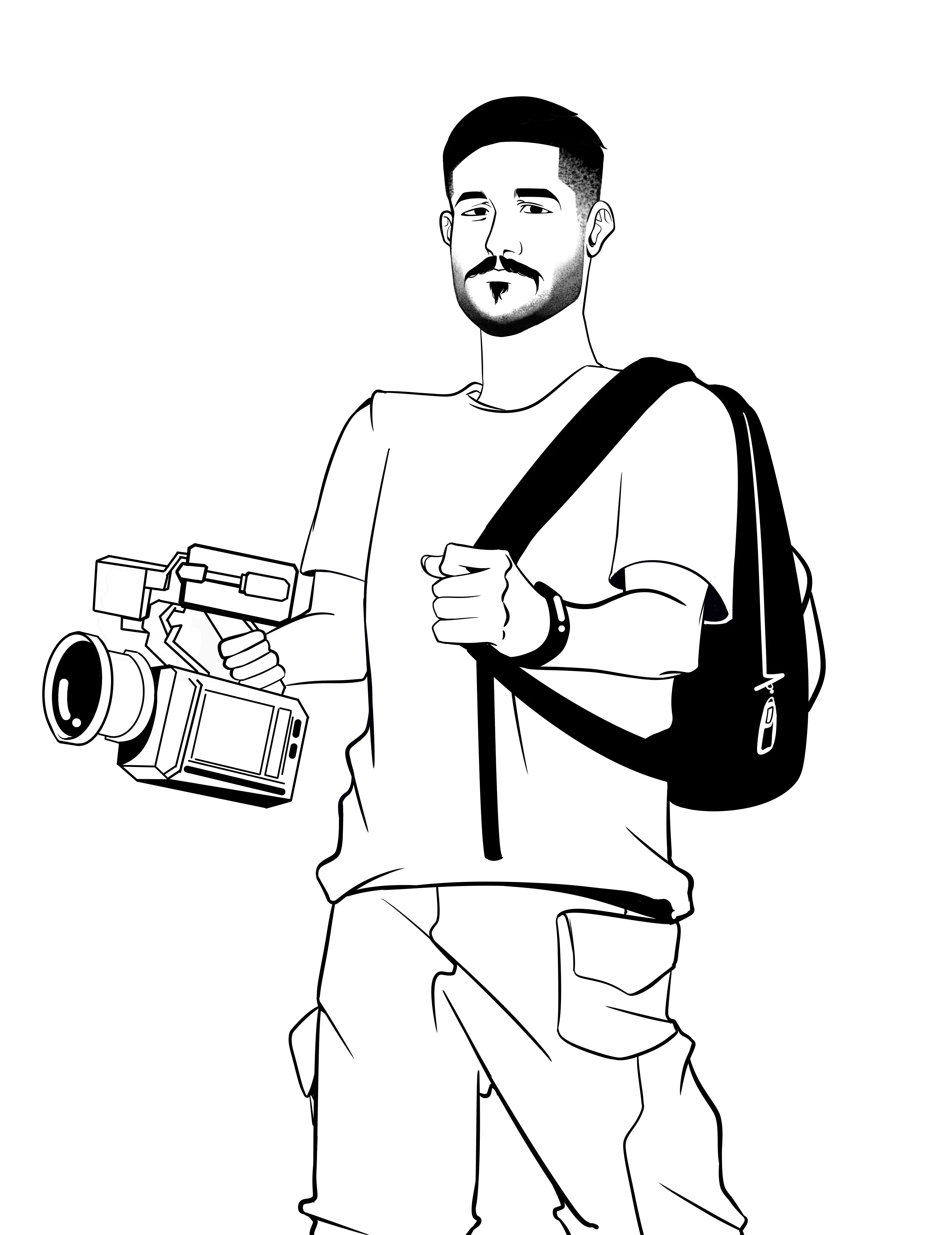 رسم توضيحي لشخص